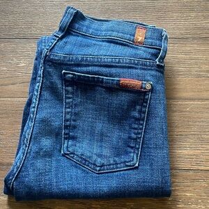 7 for all Mankind skinny jeans.